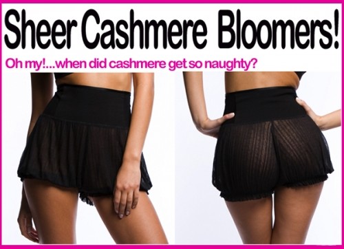 Cashmere Bloomers